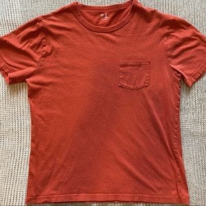 Simple Pattern Terracotta Men’s Small T-Shirt